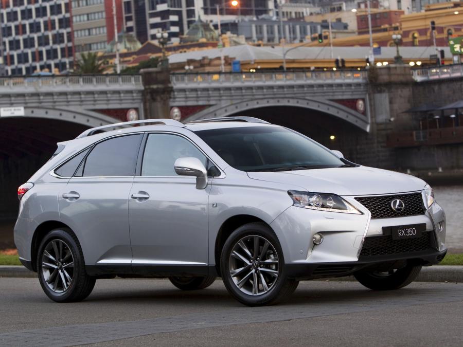  Lexus RX350 F-Sport 2012 года  (AU) (фото 5 из 14)